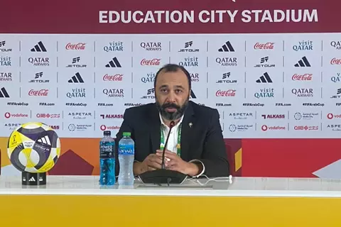 السكتيوي: طرد حمد الله كان قاسيًا.. وراضون عن التعادل مع عمان